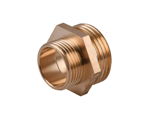 Ніпель редукційний 1″х3/4″ЗЗ латунний LN542S OPTIMUM