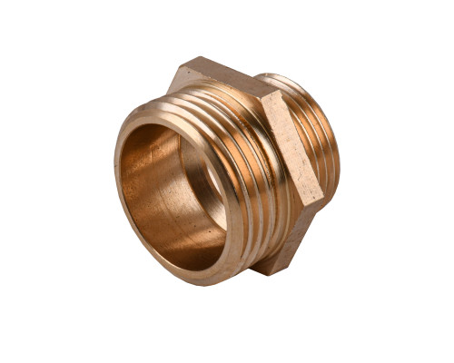 Ніпель редукційний 1″х3/4″ЗЗ латунний LN542S OPTIMUM