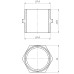 Ніпель 1″ЗЗ латунний LN552S OPTIMUM