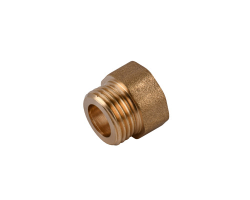 Перехідник 1/2″ВЗ латунний під прокладку LI333S OPTIMUM