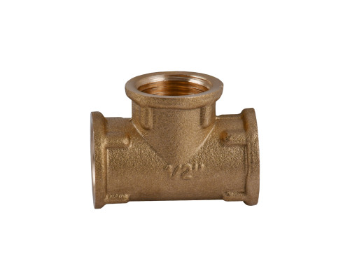 Трійник 1/2″ВВВ латунний LT331S OPTIMUM