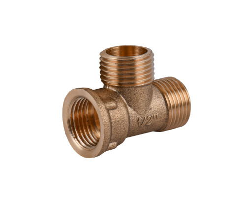 Трійник 1/2″ВЗЗ латунний LT335S OPTIMUM