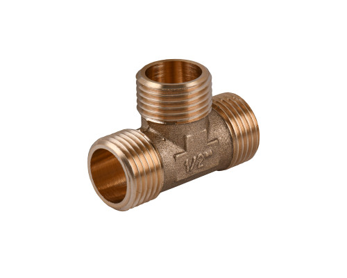 Трійник 1/2″ЗЗЗ латунний LT332S OPTIMUM