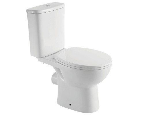 КОМПАКТ PRIMA B нижн., гориз безобідковий з поліпропіленовим сидінням SOFT-CLOSE CT-PHB-PP
