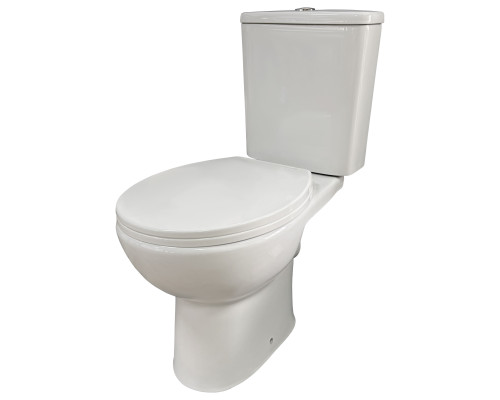КОМПАКТ PRIMA B нижн., гориз безобідковий з поліпропіленовим сидінням SOFT-CLOSE CT-PHB-PP