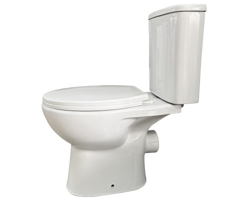 КОМПАКТ PRIMA B нижн., гориз безобідковий з поліпропіленовим сидінням SOFT-CLOSE CT-PHB-PP