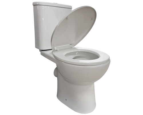 КОМПАКТ PRIMA B нижн., гориз безобідковий з поліпропіленовим сидінням SOFT-CLOSE CT-PHB-PP