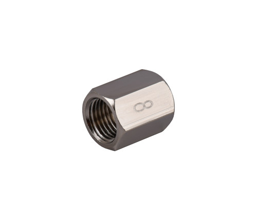 Муфта 1/4″ВВ нікельована восьмигранна NM111O OPTIMUM