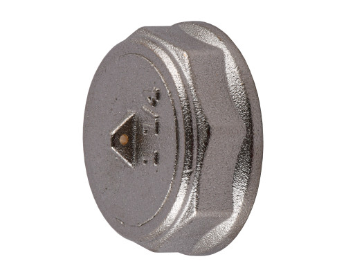 Заглушка 1 1/4″В нікельована під пломбу-NC601P OPTIMUM