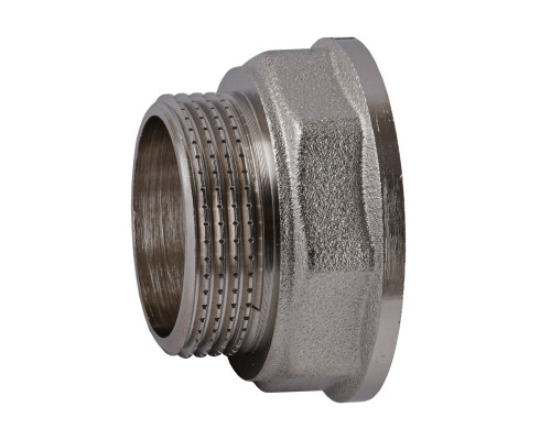 Перехідник редукційний 1 1/2″х1 1/4″ВЗ нікельований восьмигранний NK763O OPTIMUM