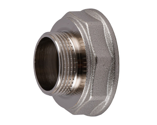 Перехідник редукційний 2″х1 1/4″ВЗ нікельований восьмигранний NK863O OPTIMUM
