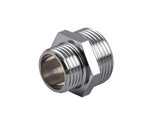 Ніпель редукційний 3/4″х1/2″ЗЗ нержавіючий SN432S OPTIMUM