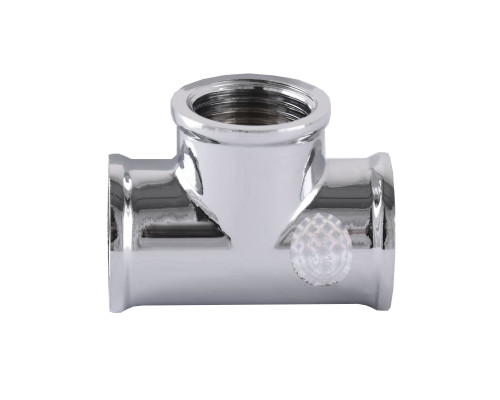 Трійник SOLOMON 3/4″ ВВВ хром 8202