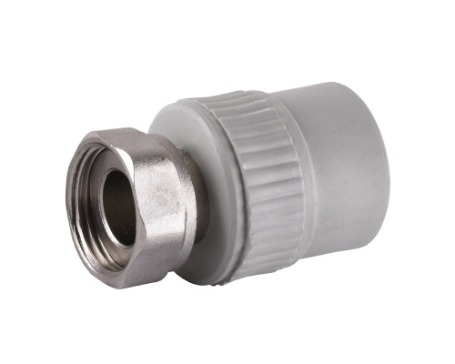 Муфта з накидною гайкою Vsplast PPR ф25х3/4″ **  2018
