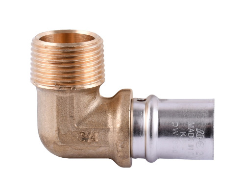 Кутник із зовнішньою різьбою прес APE ITALY AP 153 3/4″х20