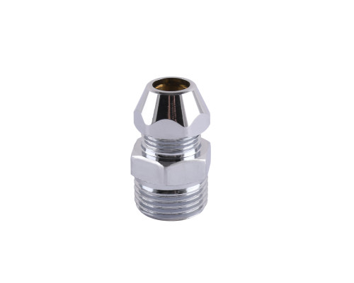 Цанга зовнішня SOLOMON 3/8″х1/2″ хром 9004