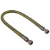 Шланг ГАЗОВЫЙ 1/2*1/2 ВВ  нерж.,обплетення,пвх, PRESINOX-HG1212-1,0m (200042) (Tucai Spain)
