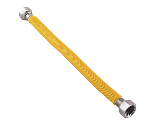 Шланг газовий TUCAI  1/2″х1/2″ ВВ 300мм-510мм ABS PressINOX-9403