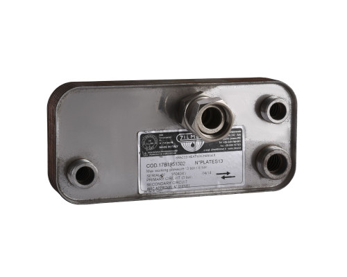 Теплообмінник паяний Zilmet ZB195 13P 17B1951302
