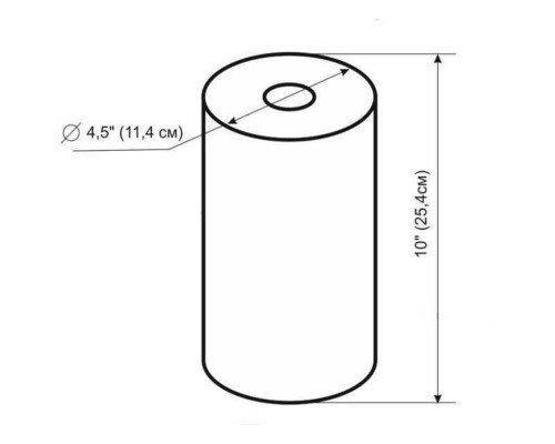 Картридж поліпропіленовий Bio+ systems PP-10L ( 5 мкм) BigBlue 10″
