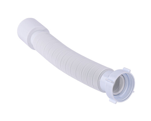 Трубка пластикова гофрована  Г0852 40х50 L=800 мм гайка пластик SOLOPLAST