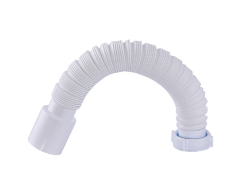 Трубка пластикова гофрована  Г0852 40х50 L=800 мм гайка пластик SOLOPLAST