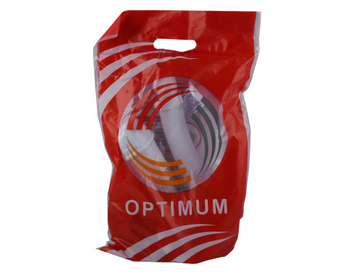 Сифон OPTIMUM 31/2″*40 для мийки з відведенням для прал маш, з прямокутним гнучким переливом та гнучкою трубою 40х40/50 OPTI  27343