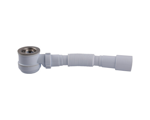 Сифон OPTIMUM низький пляшковий для душ.піддону з випуск 1 1/2″ та гофротрубою 40*40/50 OPTI 09033