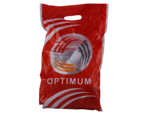 Сифон OPTIMUM для ванни прямоточний з випуском 1 1/2″, перел та гофротрубою 40*40/50 OPTI 26133
