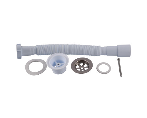 Гофросифон OPTIMUM подовжений 1 1/2″*40/50 (400-840мм) OPTI 14054