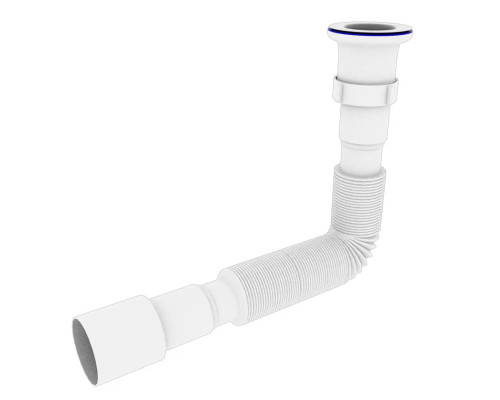 Гофросифон OPTIMUM подовжений 1 1/2″*40/50 (400-840мм) OPTI 14054