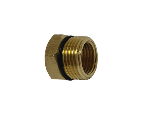 Футорка 3/8″х1/4″ЗВ латунна (манометр) 729Б