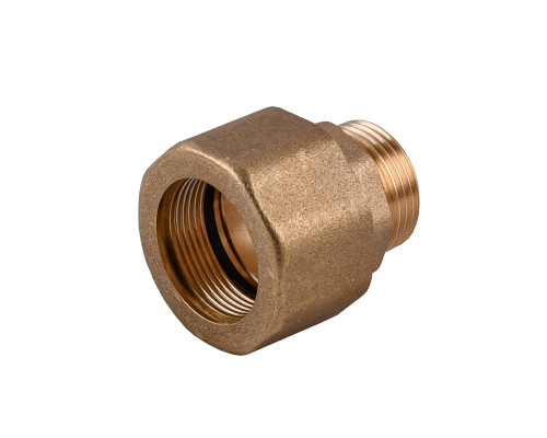 З'єднання зажимне пряме для труби Ø28мм 3/4″З латунне LS442S OPTIMUM