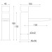 Змішувач для умивальника Globus Lux KUBUS SKU-101