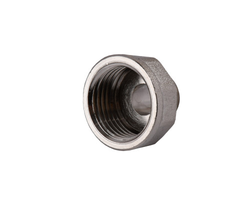 Перехідник редукційний 1/2″х1/4″ВЗ нікельований восьмигранний NK313O OPTIMUM