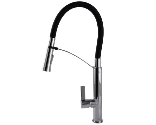 Змішувач для кухні TOPAZ MODERNO TMD-8817-H23-BL