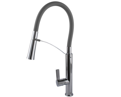 Змішувач для кухні TOPAZ MODERNO TMD-8817-H23-GR