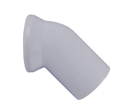 Коліно OPTIMUM для унітазу 45 ° D110 пластик OPTI 31410/227