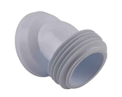 Коліно OPTIMUM для унітазу 45 ° D115 пластик з ущільненням OPTI 30515/147