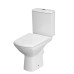 Компакт Cersanit 909 CARINA NEWCLEAN ON 011 3/5л. низ., гориз., компл. з кришкою LIFT