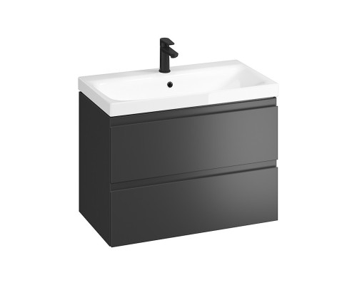 CET B894 MODUO шафка з умивальником MODUO 80 антрацит