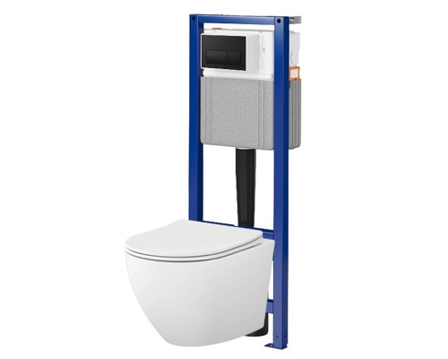 КОМПЛЕКТ С677 ІНСТАЛЯЦІЯ SYSTEM 40  MEХАН+ DESSE VORTEX  з дюр сид LIFT+ кнопка PRESTO II чорна мат