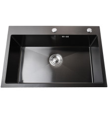 Мийка кухонна 3mm 680х450 Графіт 6845HG Mira