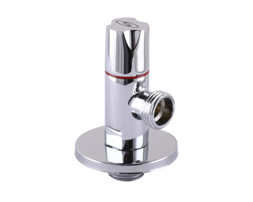 Кран напівобертовий кутовий SOLOMON 1/2″х1/2″ 9081 (2 шт)