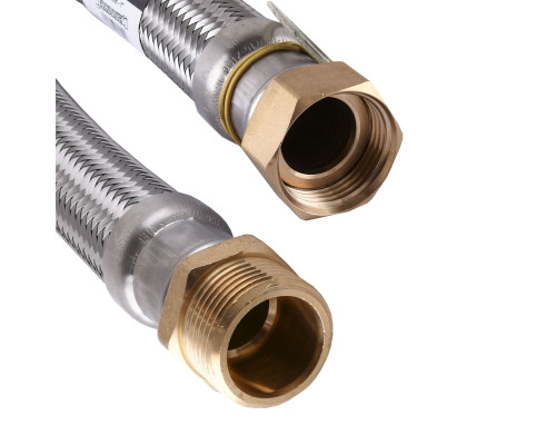Шланг антивібраційний прямий TUCAI EXTRA TWIST 1″ 0,5м RIVER MG-1-500 204741
