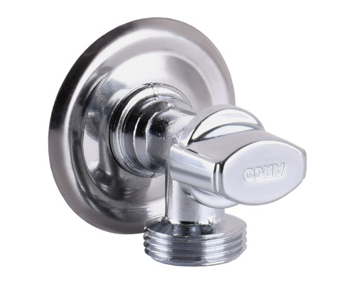 Кран кульовий кутовий ARCO 1/2″х 3/4″ DEF728P AntiLime
