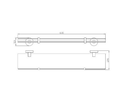 Полиця Perfect Sanitary Appliances SP 8127