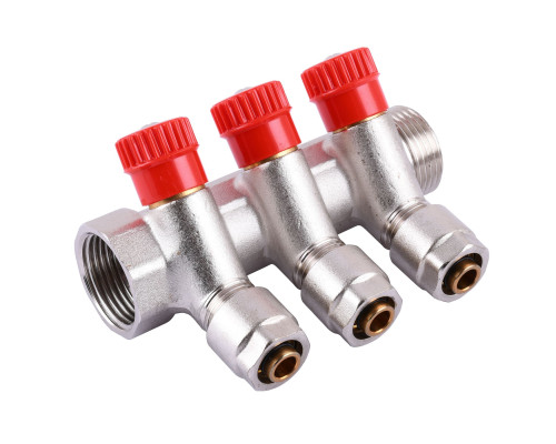 Колектор CRISTAL 1Gх1 / 2 * 16 - 3-ої (під 35 *) з перекриттям (NM-1016)