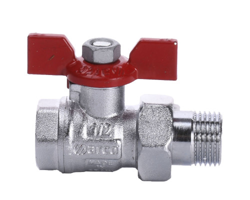 Кран кульовий прямий з американкою ARCO 1/2″ TURIA 0117208