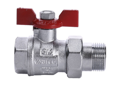 Кран кульовий прямий з американкою ARCO  3/4″ TURIA 0117408